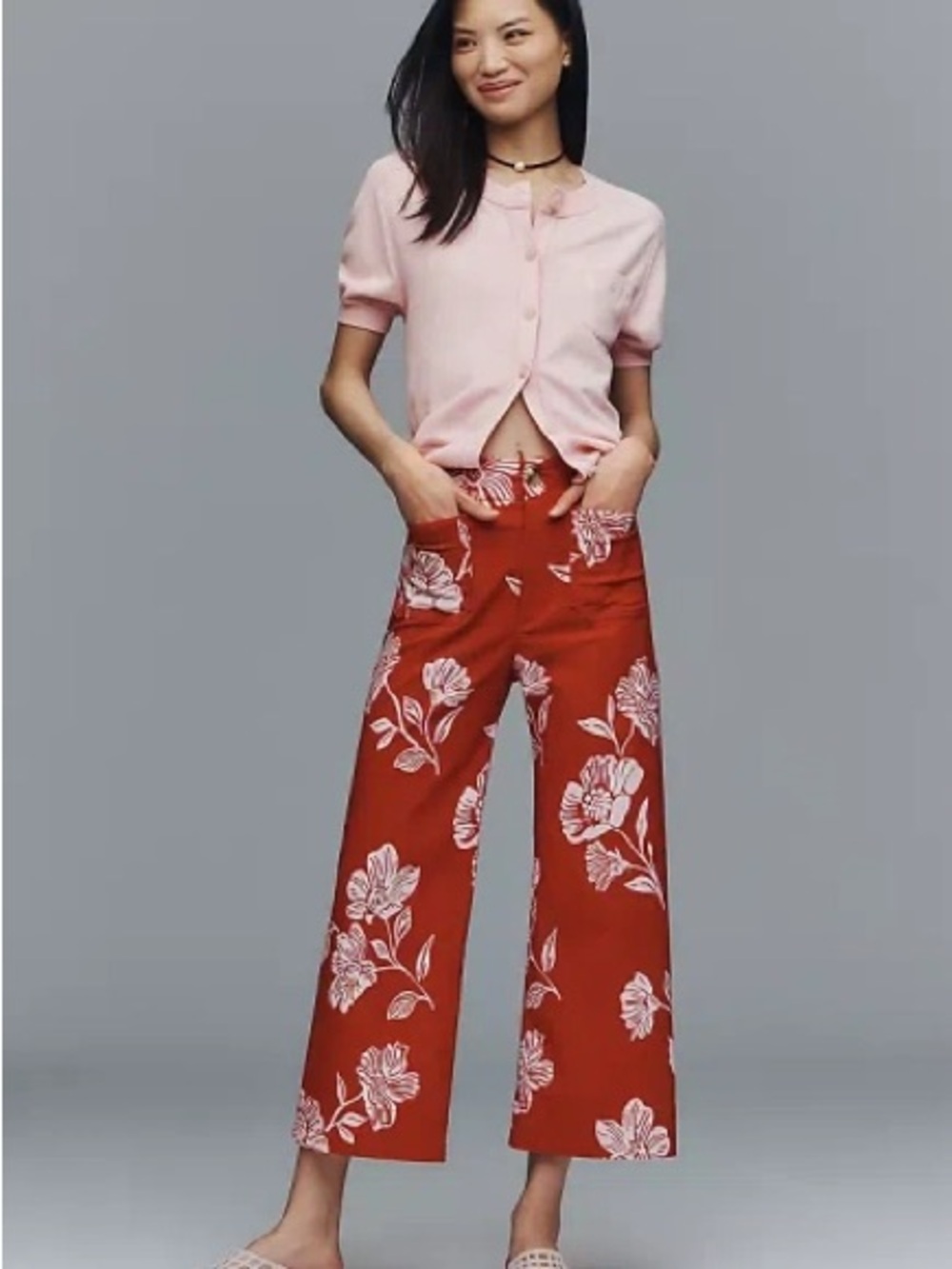 NWT Size 32 - Maeve Colette High-Rise Wide-Leg Pants in Magic Fabric (US$ 138) - Picture 10 of 11